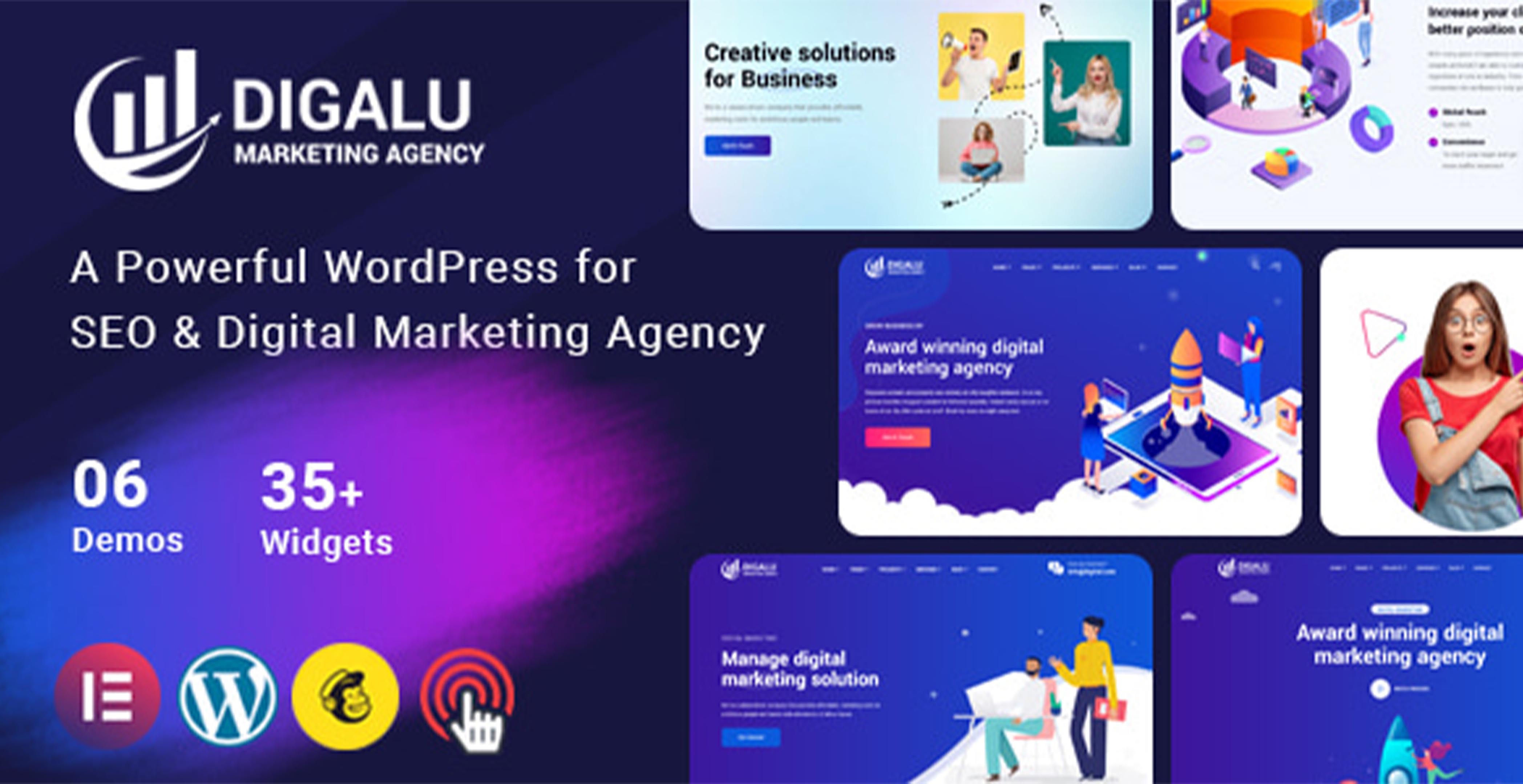 Digalu - Agence de marketing WordPress