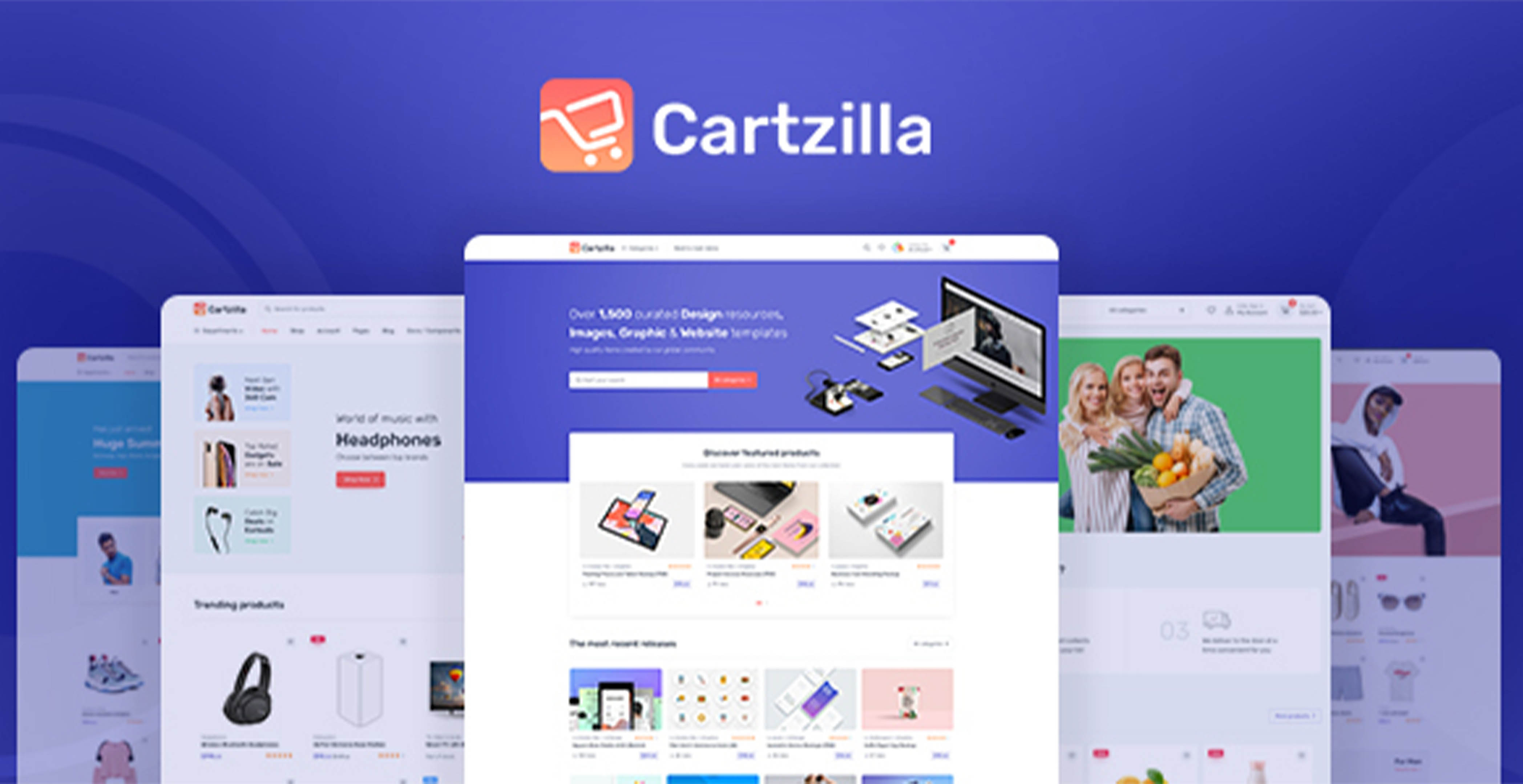 Cartzilla - Thème WordPress pour le marché numérique et l’épicerie