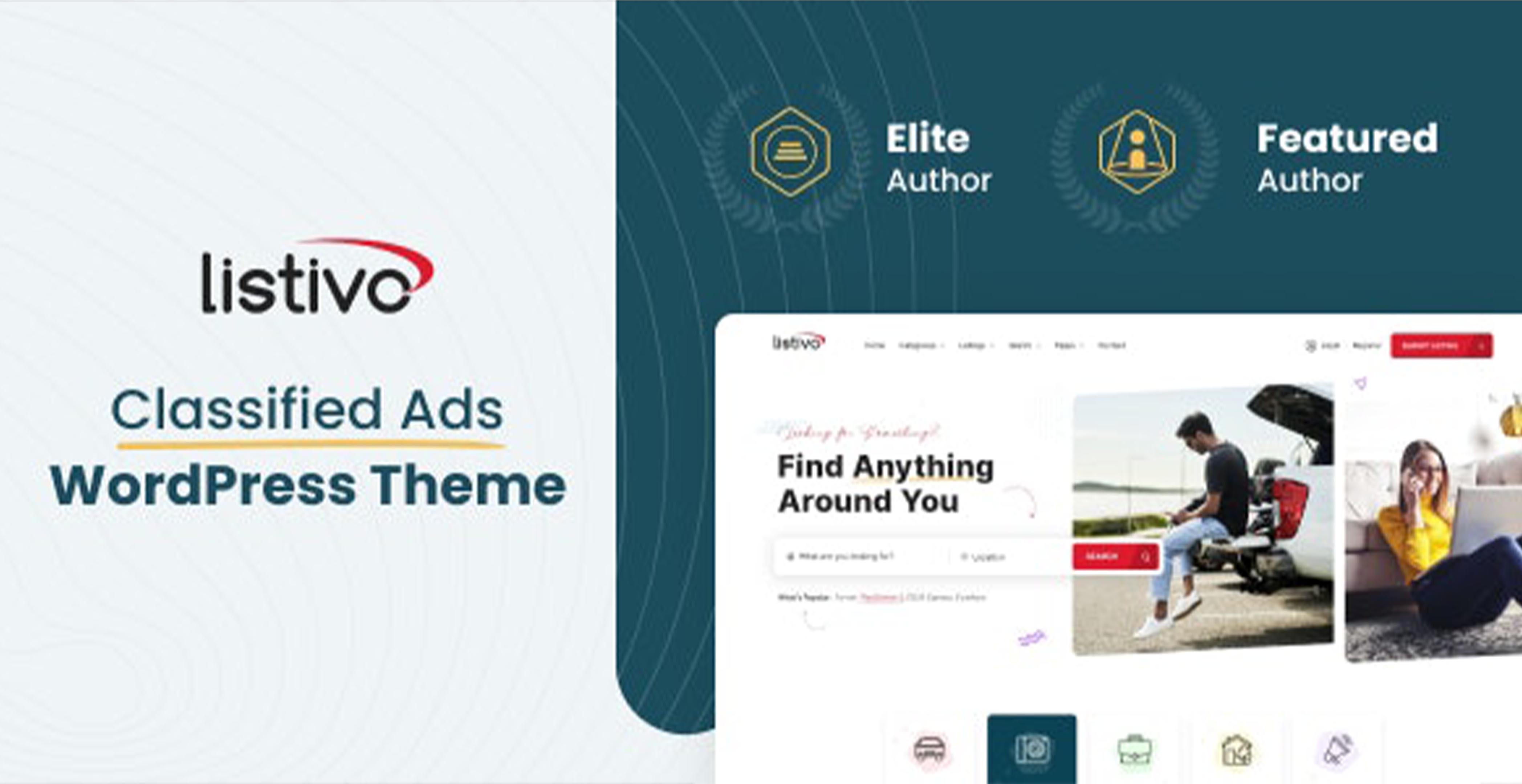 Listivo - Thème WordPress pour petites annonces