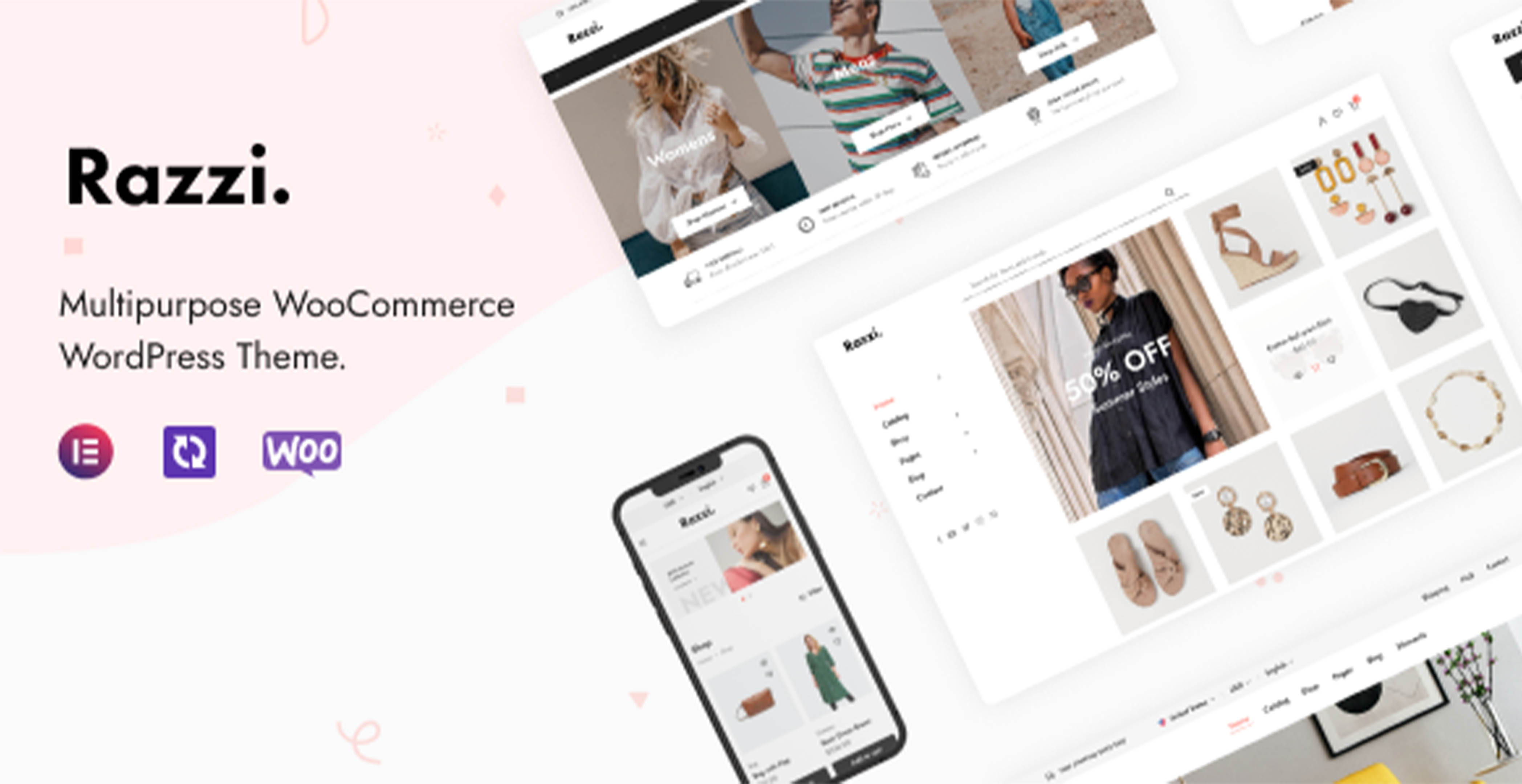 Razzi - Thème WordPress WooCommerce polyvalent