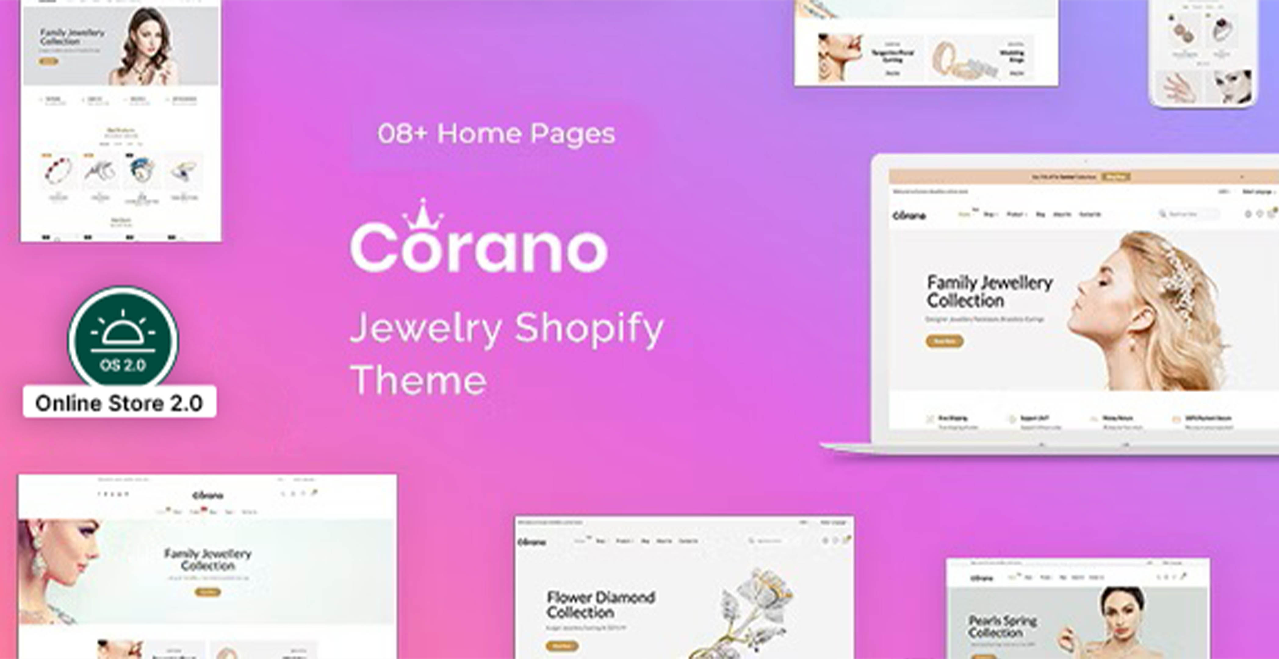 Corano - Bijouterie Shopify Thème OS 2.0