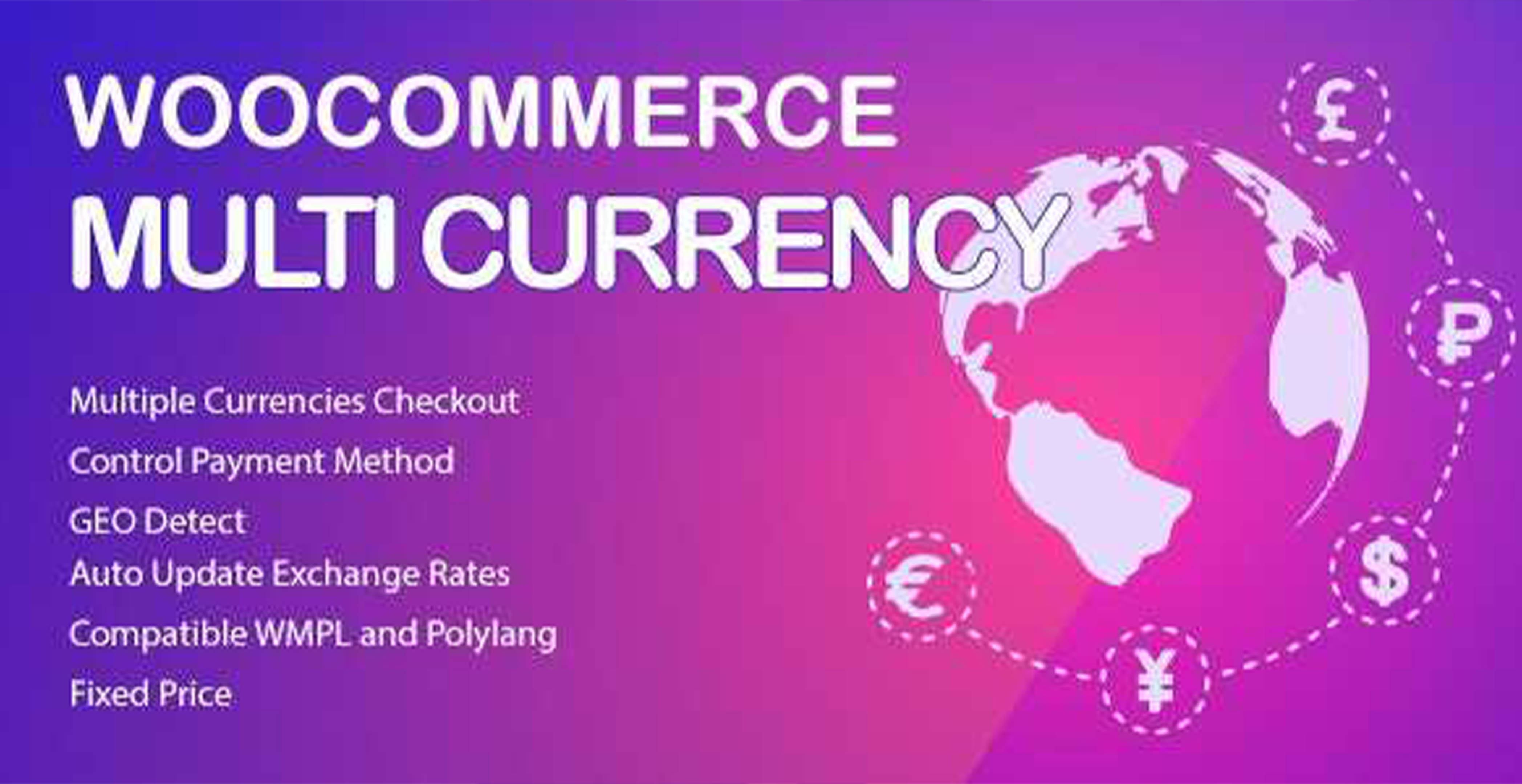 CURCY – WooCommerce Multi Currency Premium GPL v2.3.7 | Sélecteur de devises