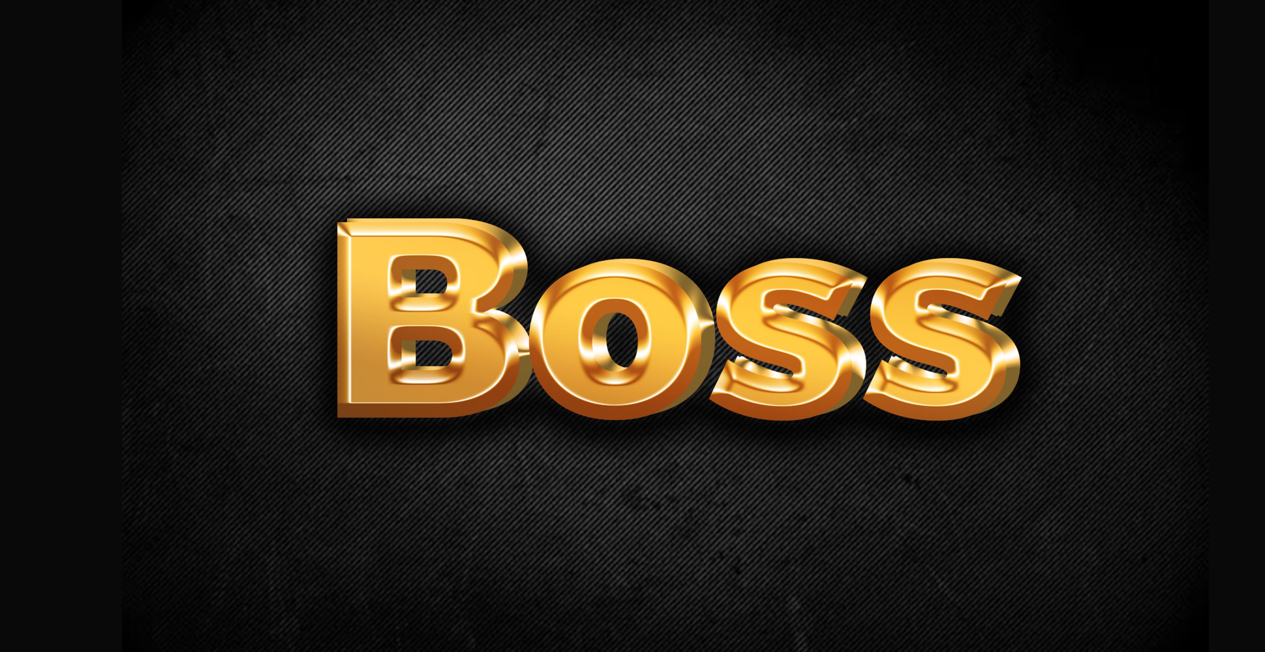 Effet Texte 3d Simple