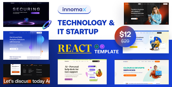 Innomax - Modèle de réaction pour les startups technologiques et informatiques