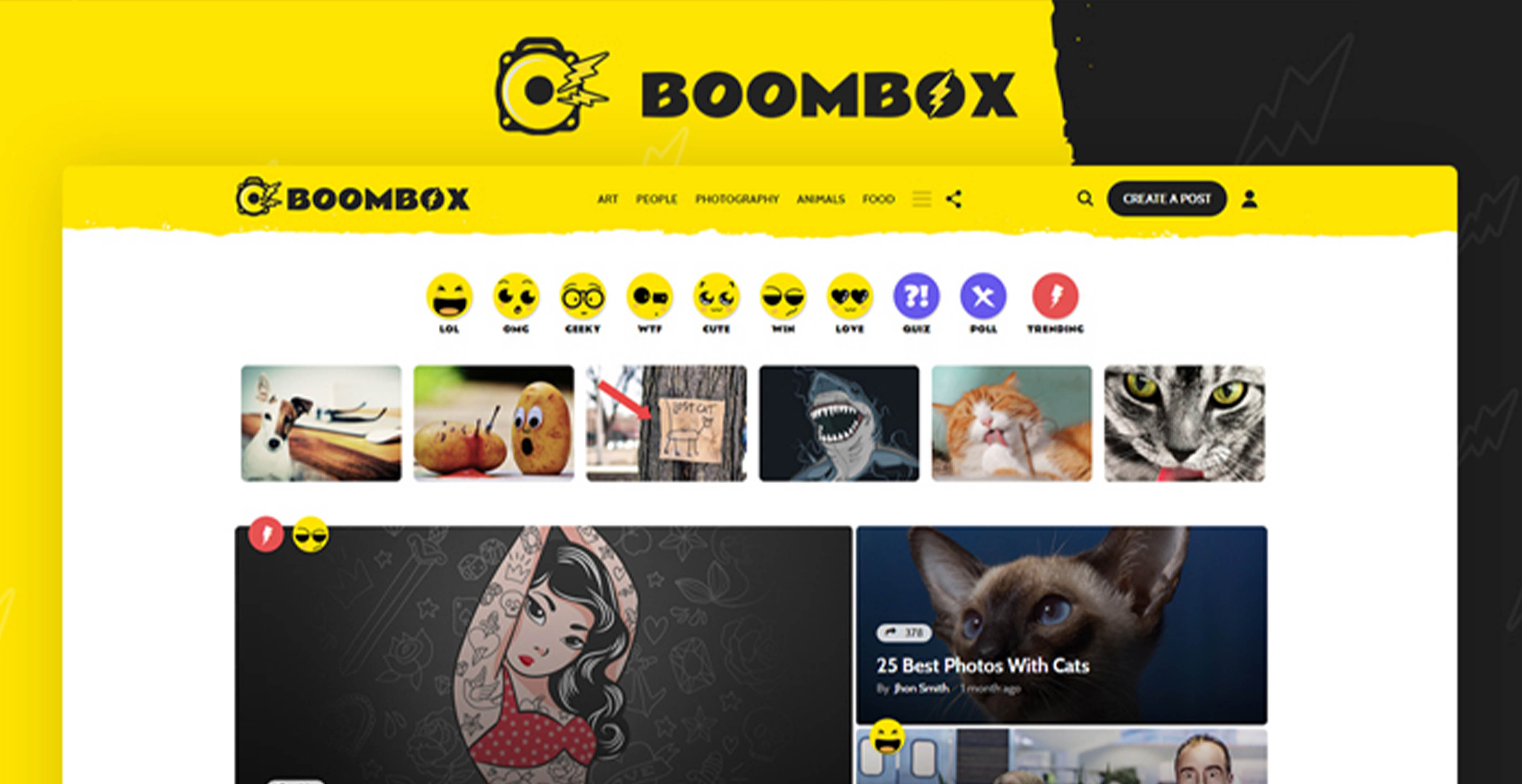 BoomBox — Thème WordPress pour magazine viral