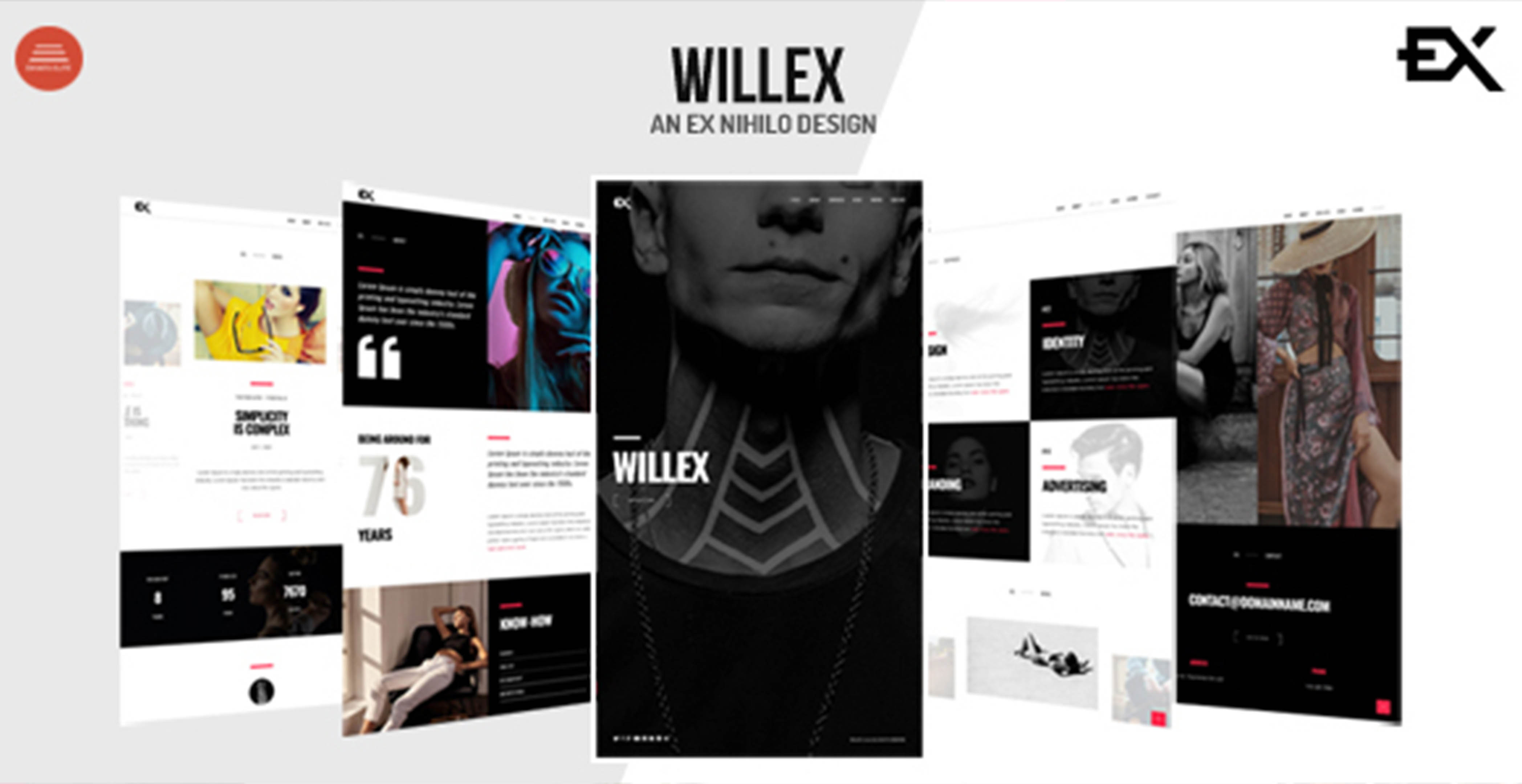 Willex - Thème WordPress pour portfolio de photographie