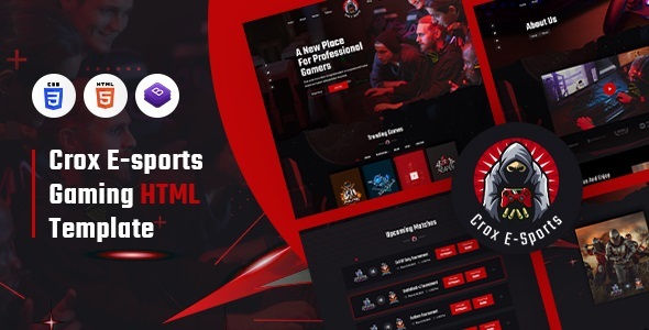 LE CROX | Modèle HTML Esports et Gaming