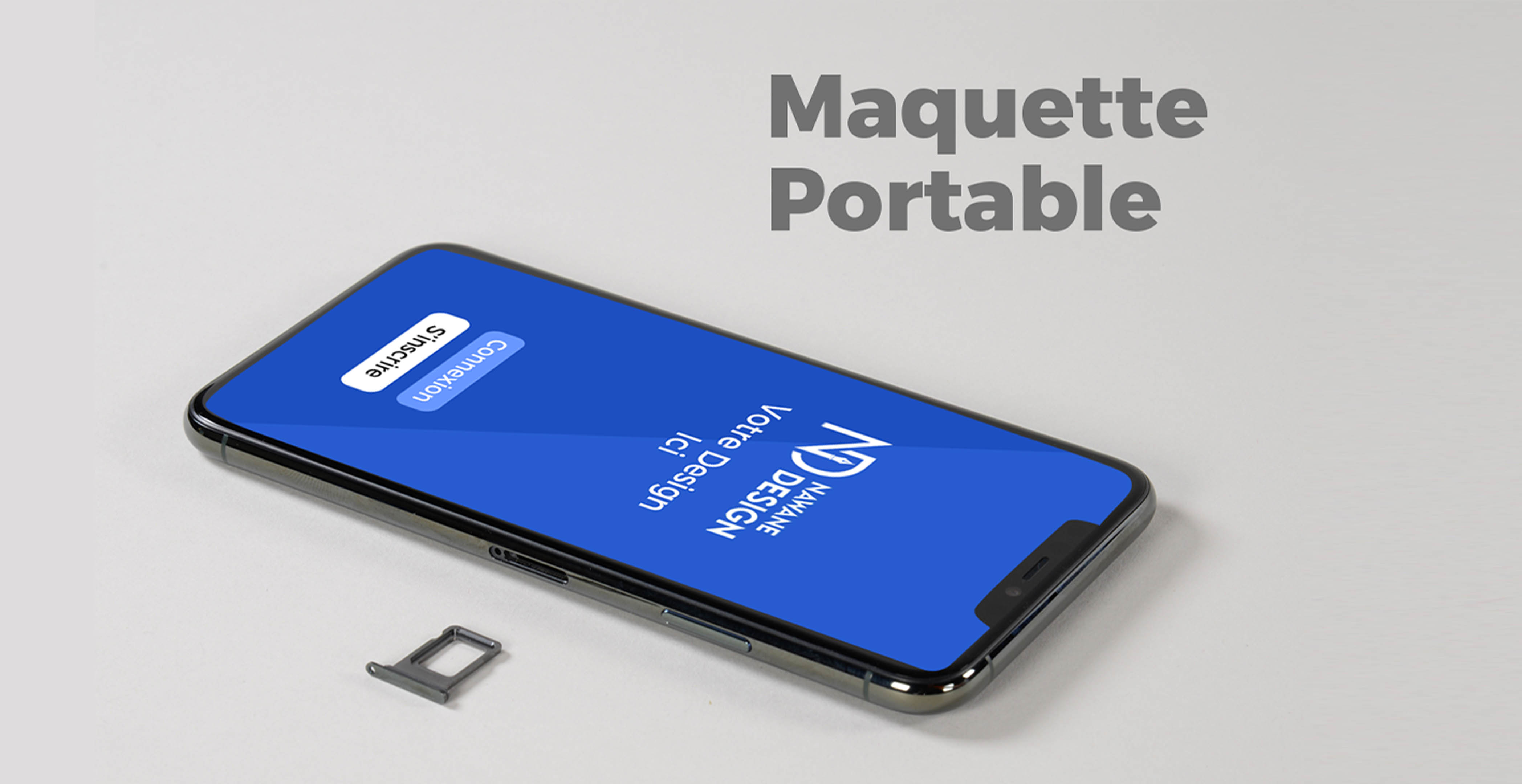 Maquette PSD Portable 001