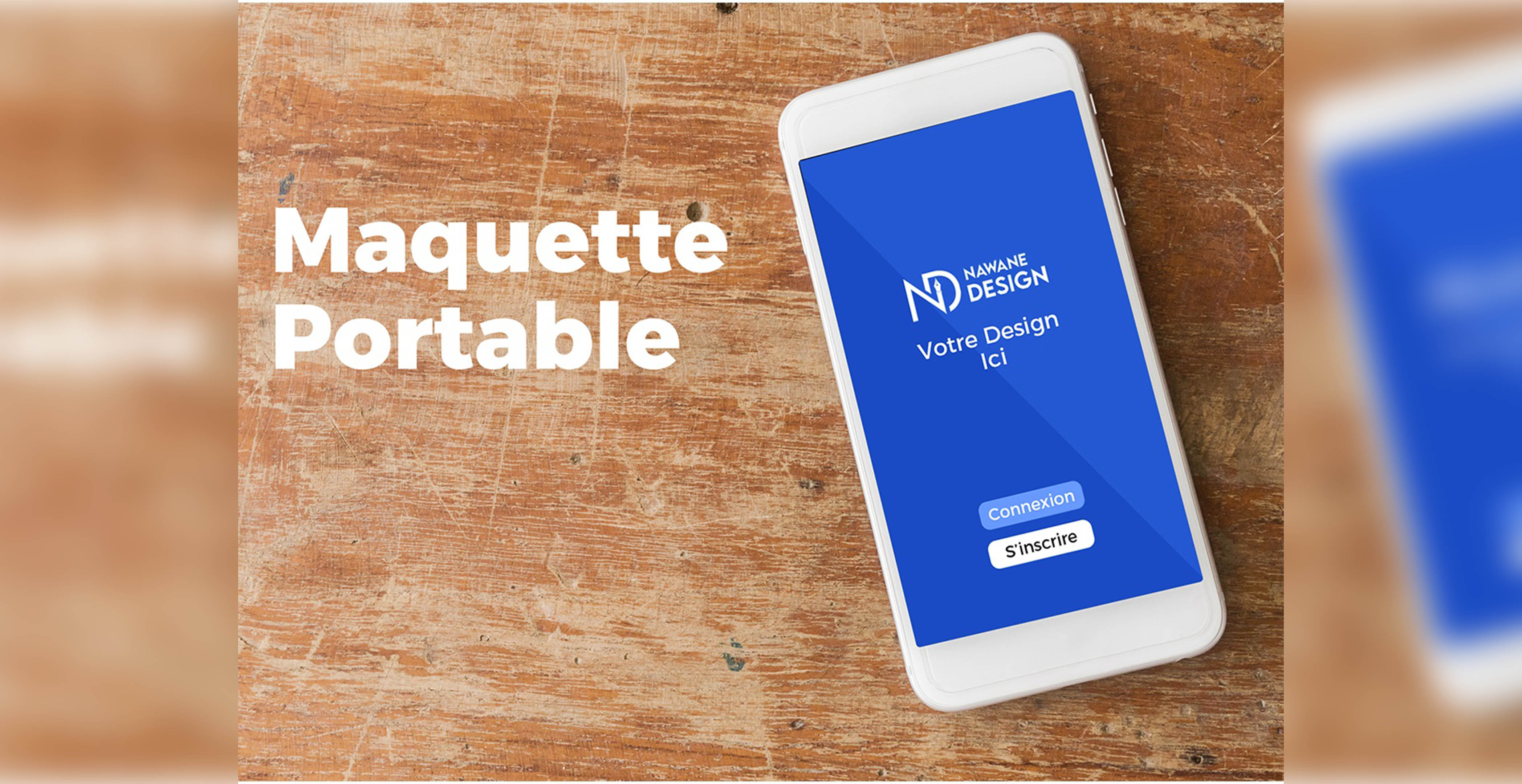 Maquette Portable PSD 002