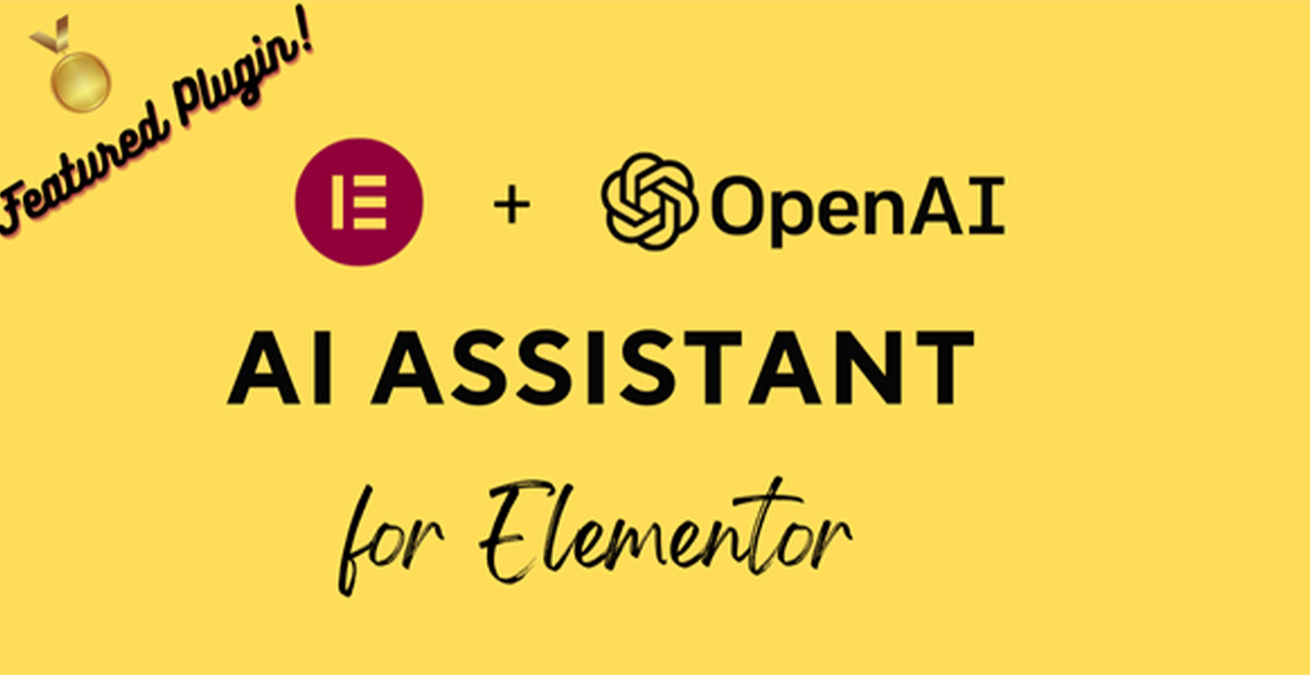 Assistant IA pour Elementor - OpenAI GPT