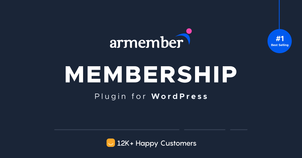 ARMember Plugin d’adhésion WordPress