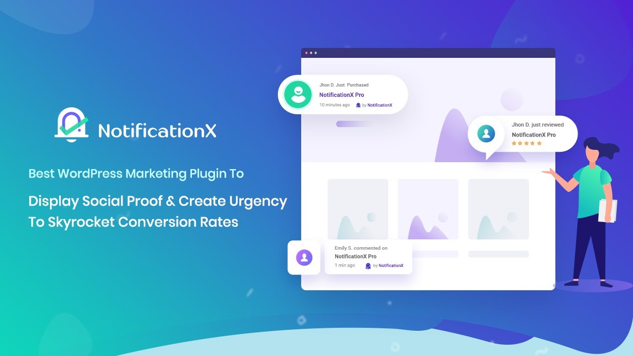 NotificationX Pro v3.0.4 Meilleur plugin de marketing WordPress