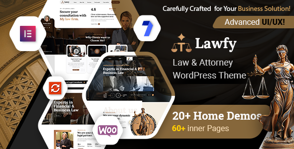 Lawfy Thème WordPress pour avocat