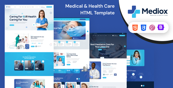 Mediox Modèle HTML médical et de santé