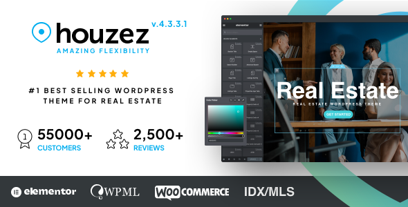 Houzez 4.3.3.1 Thème WordPress immobilier