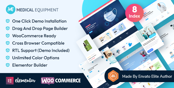 Medical eCommerce Thème WordPress